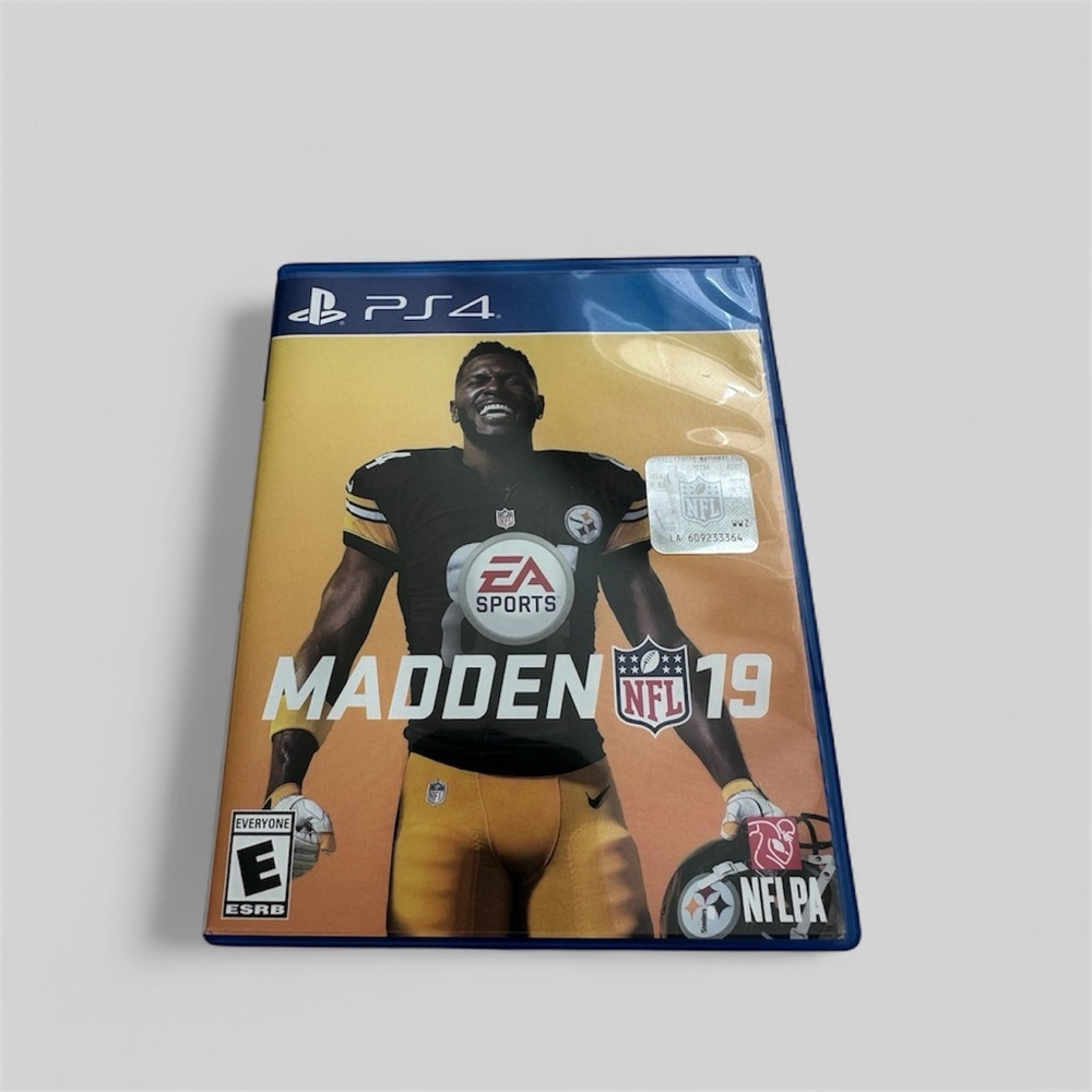 Sony PS4 Madden NFL 19 - Black and Gold